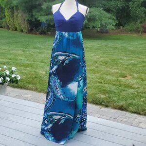 Sequin Hearts Halter Top Maxi Dress | Sequin Hearts Maxi Dress | Halter Maxi